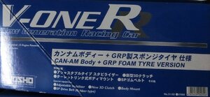 京商 No.31102 V-ONE RR カンナムボディー+GRP製スポンジタイヤ仕様