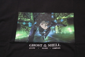 攻殻機動隊　Tシャツ　黒　メンズ　XL　GHOST　IN　THE　SHELL　新品 未使用 