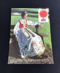 希少 ベリカード RADIO NORWAY RADIO TOP OF THE WORLD ノルウェー 1980年代 受信報告証明書 QSL S12-48