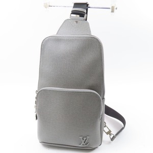 96056★1円スタート★LOUIS VUITTON ルイヴィトン 極美品 アヴェニュースリング RFID ショルダーバッグ タイガ ボディバッグ レザー