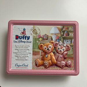 東京ディズニーシー ダッフィー シェリーメイ お菓子缶 TDS