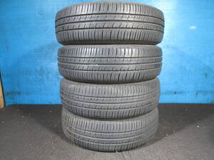 13インチ夏 20年製 グッドイヤーエフィシェントグリップ GOODYEAR EfficientGrip ECO 155/65R13 4本 №1583A 室内保管 夏タイヤ 軽自動車等