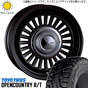 215/65R16 サマータイヤホイールセット ハイエース (TOYO OPENCOUNTRY RT & DEAN California 6穴 139.7)