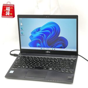 福袋 卸値 年末年始セール 新品SSD 13.3型ワイド ノートパソコン 富士通 U937/R 中古 第7世代i5 8GB 無線Wi-Fi Bluetooth Windows11 Office