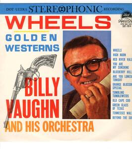 LP ペラジャケ　ビリー・ヴォーン　峠の幌馬車 BILLY VAUGHN / GOLDEN WESTERNS【Y-1009】