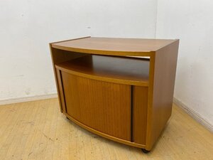 北欧スタイル●約幅80cm 蛇腹扉 テレビボード オーディオラックとしても AVボード TV台 キャビネット ナチュラル モダン ローボード 名古屋