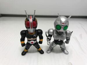 仮面ライダー CONVERGE食玩　仮面ライダーブラック　シャドームーン　2点