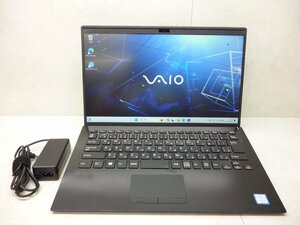 ☆1円☆第8世代☆VAIO☆VJPK11C12N☆Core i5 1.60GHz/8GB/SSD256GB/高解像度1920x1080/無線/Bluetooth/WAN/カメラ/Office/Win11 DtoD領域☆