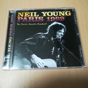 NEIL YOUNG「 PARIS 1989」1989年12月パリ、1988年12月デトロイト、1992年9月でのライヴ放送音源輸入盤