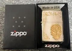 【新品、未使用品】zippo シークレットガーデン TSG-E スカル 骸骨