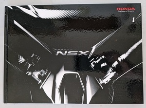 NSX　(CAA-NC1)　車体カタログ（ハードカバー）　2018.10　NSX　CAA-NC1　古本・即決・送料無料　管理№ 7009 i