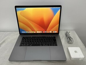 ・Core i7-9750H/メモリ：16GB/SSD：500GB/Retina●Apple MacBook Pro(15-inch,2019)Model A1990●中古・動作保証無・現状品