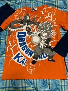 中古美品長袖Tシャツ（150cm）ドラゴンボール改