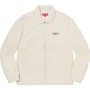 【新品未使用】20SS 新品 Supreme シュプリーム WIDE WALE CORDUROY HARRINGTON JACKET ジャケット ブルゾン 即決早い者勝ち