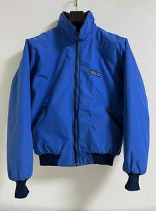 Patagonia パタゴニア デカタグ シェルドシンチラ ナイロンジャケットM ８０’ｓ USA製 vintage ビンテージ アウトドア 裏面フリース