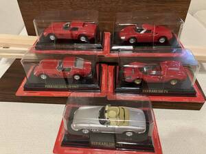 5台セット Ferrari 250GTO 250LM 330P4 330GTS 1/43 アシェット フェラーリ コレクション 未開封