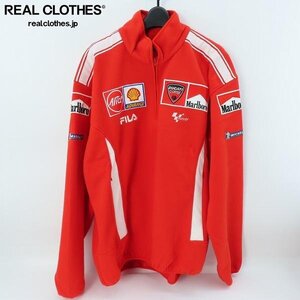 ☆FILA/フィラ Marlboro/Shell フリース プルオーバージャケット /XL /060