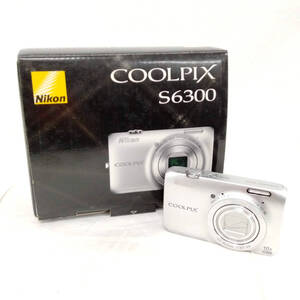 Nikon COOLPIX S6300 コンパクトデジタルカメラ ニコン シルバー 付属品付き