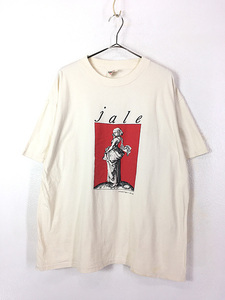 古着 90s USA製 Jale SUB POP アート グランジ ロック バンド Ｔシャツ XL