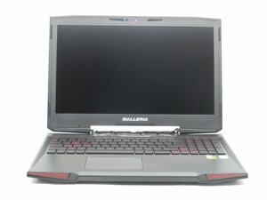 中古ゲーミングノートパソコン　Galleria　　6世代CORei7　 QSF965HE　通電しません　詳細不明　ジャンク品