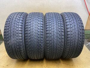 235/60R18（107Q）ヨコハマ ice GUARD G075 スタッドレス 中古4本 2022年製 バリ山 235/60/18