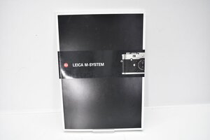 LEICA M-SYSTEM カタログ [ライカ][M システム][201][カメラ][書籍][パンフレット][冊子][資料]