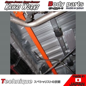 カワイ製作所 ハイエース KDH200V /2.5Ｌディーゼルターボ ロング スーパーGL専用 リアモノコックバー ※注意事項要確認