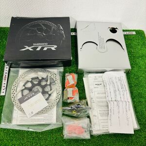 f601 SHIMANO XTR BR-M966 SM-RT96 油圧ディスクブレーキ 未使用品　送:60