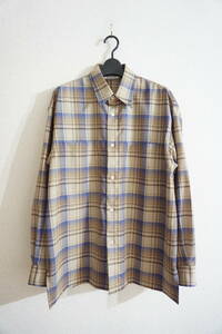 AURALEE 2018AW SUPER LIGHT WOOL CHECK SHIRTS スーパーライトウール チェックシャツ 3