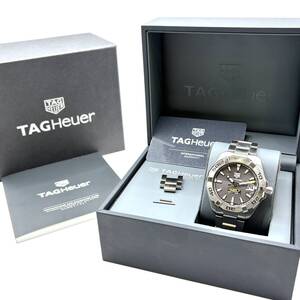 TAGHEUER タグホイヤー アクアレーサー WBD2113-0 RTD3290 SS/AT グレー文字盤