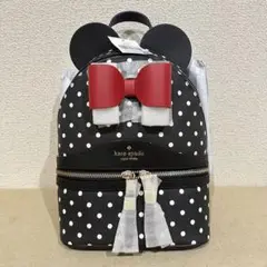 新品タグ付きKate spade×Disneyミニーちゃんドームバックパック