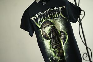 bullet for my valentine オフィシャル Tシャツ ブレットフォーマイバレンタイン 蛇 古着 ビンテージ メタルT