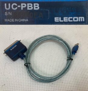 2067-O★ELECOM USBPC to パラレルプリンターケーブル★UC-PBB★中古現状渡し★送料185円(クリックポスト)