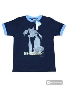 【00s】THE IRON GIANT デッドストック　tシャツ Sサイズ 紺色