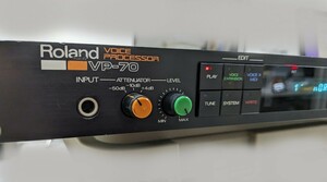 【動作品】Roland VP-70 VOICE PROCESSOR ボイスプロセッサー ハーモナイザー エフェクター ローランド
