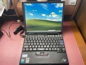 IBM/ThinkPad X40 2371-GDJ HDD 20GB/Windows XP SP3