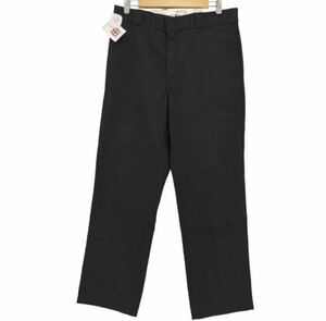 1円 Dickies チノパン 33 インチ ディッキーズ 874 ☆送料込☆ Original Fit ワークパンツ黒 コットン ブラック