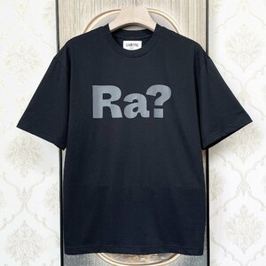 定番EU製＆定価2万◆UABONI*Paris*半袖Tシャツ*ユアボニ*パリ発◆コットン100％ 個性 薄手 通気 英字 スウェット シンプル 夏服 日常 L/48