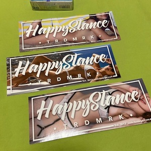 HAPPY STANCE ★3枚セット★06★バンパー　ステッカー USDM　ハッピースタンス