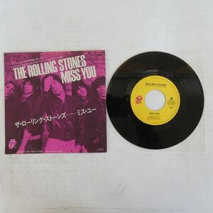 49014443;【国内盤/7inch】The Rolling Stones ザ・ローリング・ストーンズ / Miss You ミス・ユー