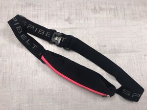 スパイベルト SPIBELT アウトドア レジャー スポーツ トレーニング ランニング ボディ ウエスト バッグ ユニセックス 日本製 黒