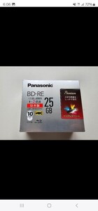 【新品】Panasonic BD-RE 繰り返し録画 10枚パック