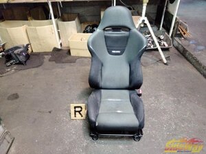 V_アコード ユーロR(CL7)純正レカロセミバケシート運転席側【J82H】