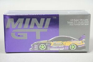 MINI GT / TSM 1/64 日産 シルビア (S15) LB-Super Silhouette #555 2022 Formula Drift Japan MGT00576-R