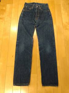 初期　エヴィスジーンズ　EVIS JEANS　LOT2504　水牛タグ　シンチバックデニムパンツ　サイズ27×35　エビス　EVISU