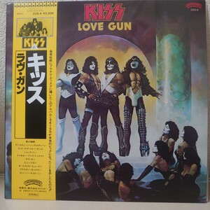 LP☆キッス/ラヴ・ガン［帯付/22S-6/KISS/LOVE GUN］