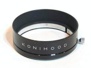 #即決！　希少　カブセ式金属フード　KONICA　KONIHOOD　美品