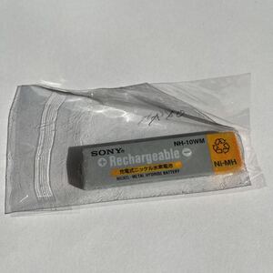 動作未確認 SONY ソニー ニッケル水素ガム電池 充電池 NH-10WM 1.2V 900mAh MDプレーヤー CDプレーヤー ウォークマン 専用 ジャンク