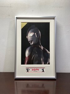 ウルトラマン ULTRAMAN ウルトラマンを見よ 初代からシンウルトラマンまで 額装 前衛芸術家 現代アート 美術品【複製原画】