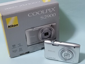 ☆送料無料☆ジャンク☆COOLPIX S2900 Nikon コンパクトデジタルカメラ クールピクス ニコン シルバー デジカメ